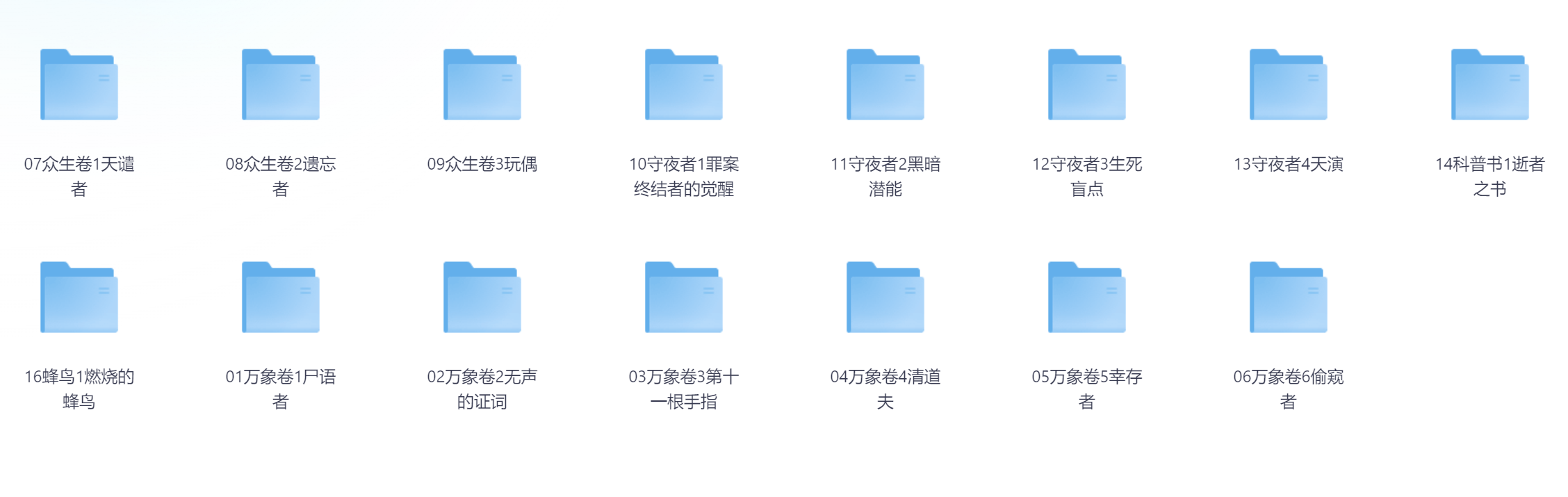 法医秦明系列有声剧1-16卷大合集共726集 演播骆驼 m4a格式 共8.3G