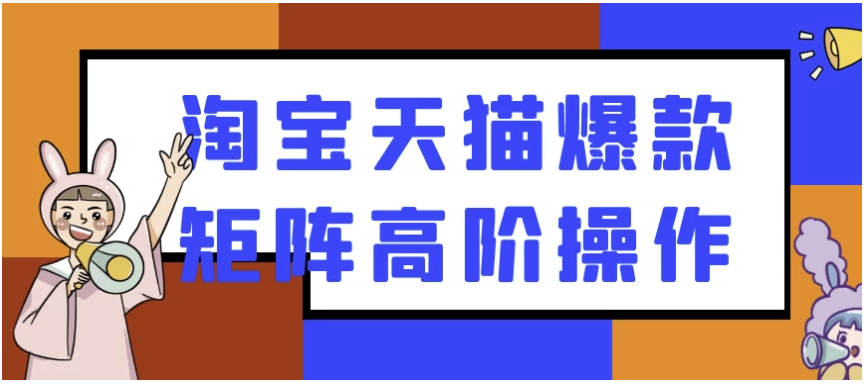 淘宝天猫爆款矩阵高阶操作 【5GB】