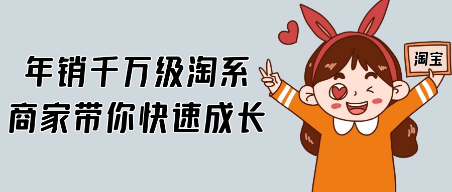 年销千万级淘系商家带你快速成长2.5GB