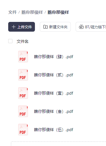 《瞧你那傻样》 1-5本 PDF  东少著   共0.98G   一本看面相的书 漫画全彩