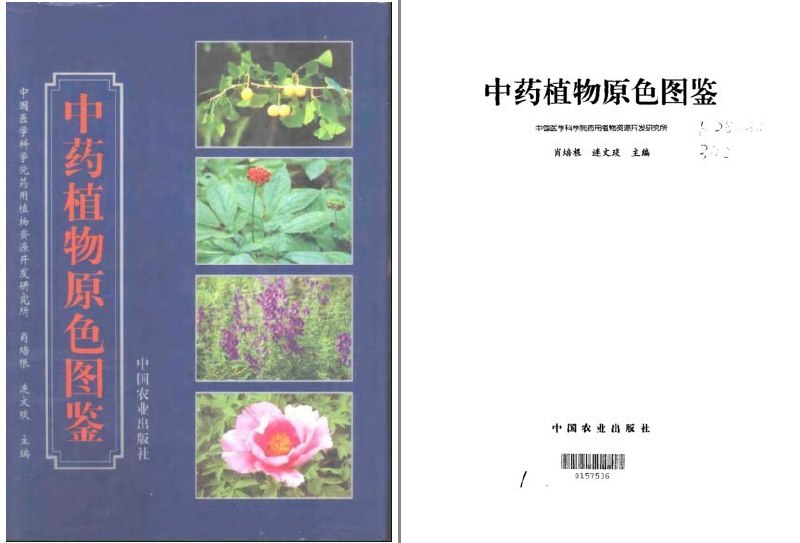 名称：《中药植物原色图鉴》中医爱好者必备 [pdf]描述：《中药植物原色图鉴》是一部系统收录我国传统药用植物的权威图文工具书
