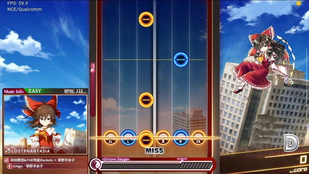 【音游】东方弹幕神乐：失落幻想|NS版（PC+手机）中文|1.6.1+5DLC【5.6GB】