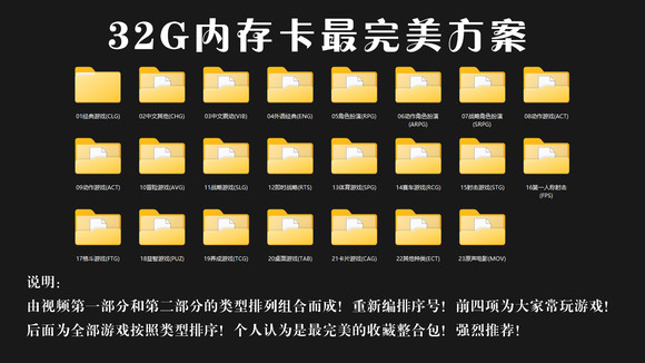 GBA【主宰世代的传奇掌机】最强整合包 GBA格式 29.5GB