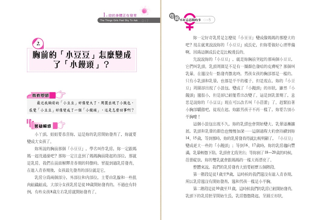 《女孩不好意思問的事》女性生理心理百科全书  [PDF]  [38.7M]