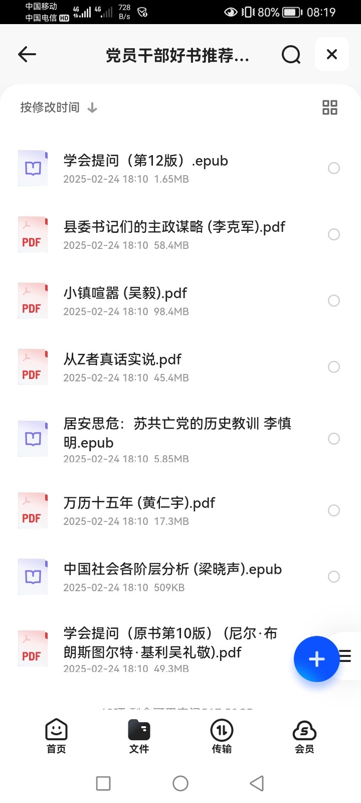 党员干部好书推荐120本 PDF 4.97GB