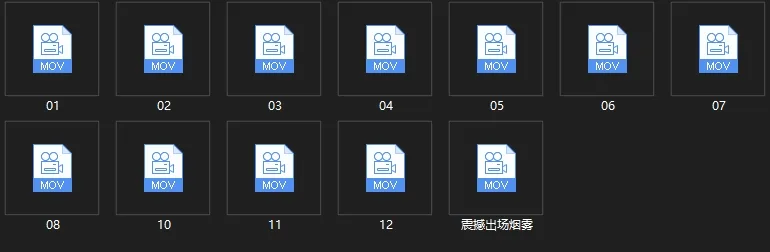 AE素材——12款烟雾动画视频素材带通道