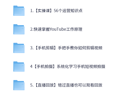 Youtube金牌运营直播训练营，国内最系统YouTuBe运营教学，掌握长期稳定流量密码【MP4】【3.2G】