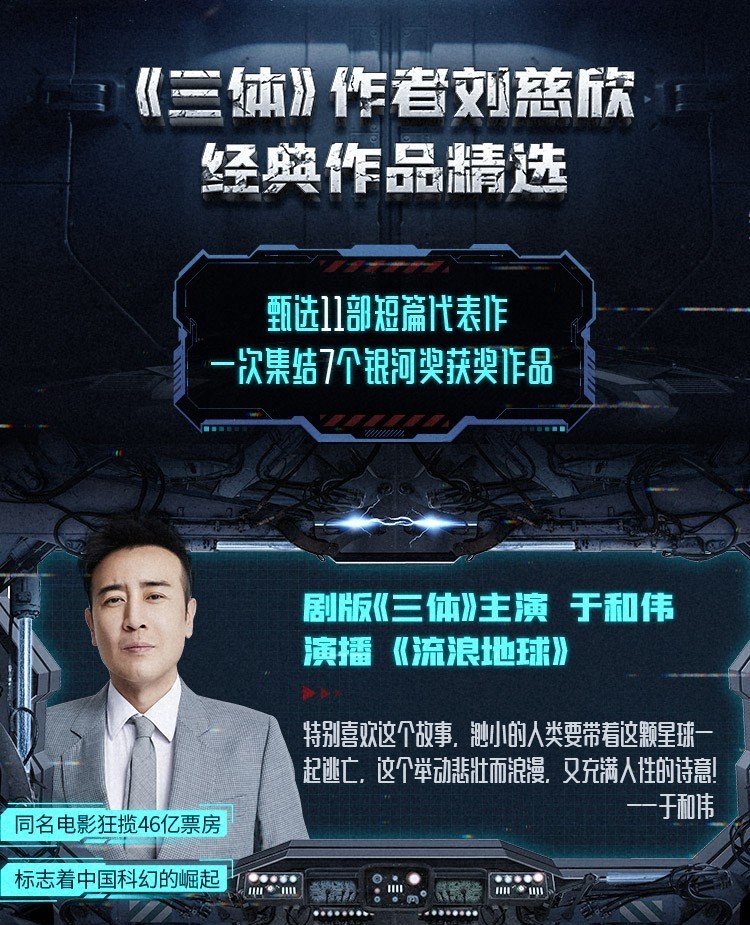 《刘慈欣作品集》有声剧 令人脑洞大开的硬核科幻 [mp3] [871.3MB]