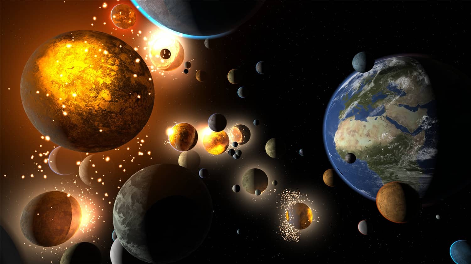 【PC游戏】宇宙沙盘2 Universe Sandbox v35|官方简体中文版|(容量2.66G)