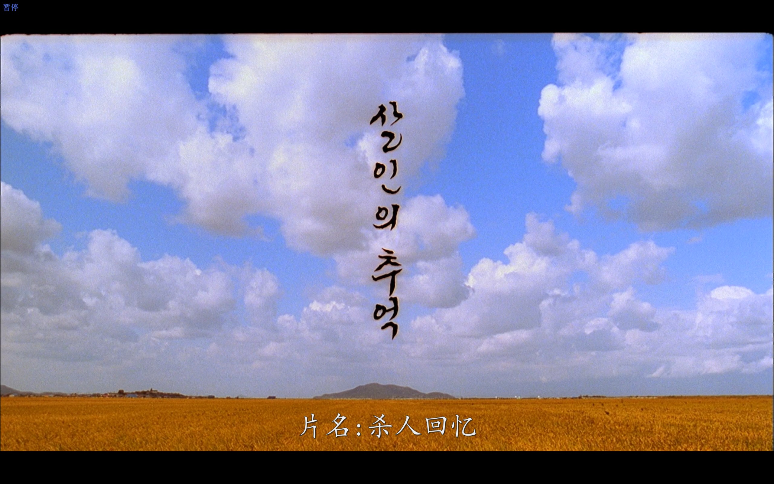 杀人回忆(2003)【BluRay.1080P】【外挂简中字幕】【剧情/惊悚/犯罪】【宋康昊/金相庆】【12.8GB】