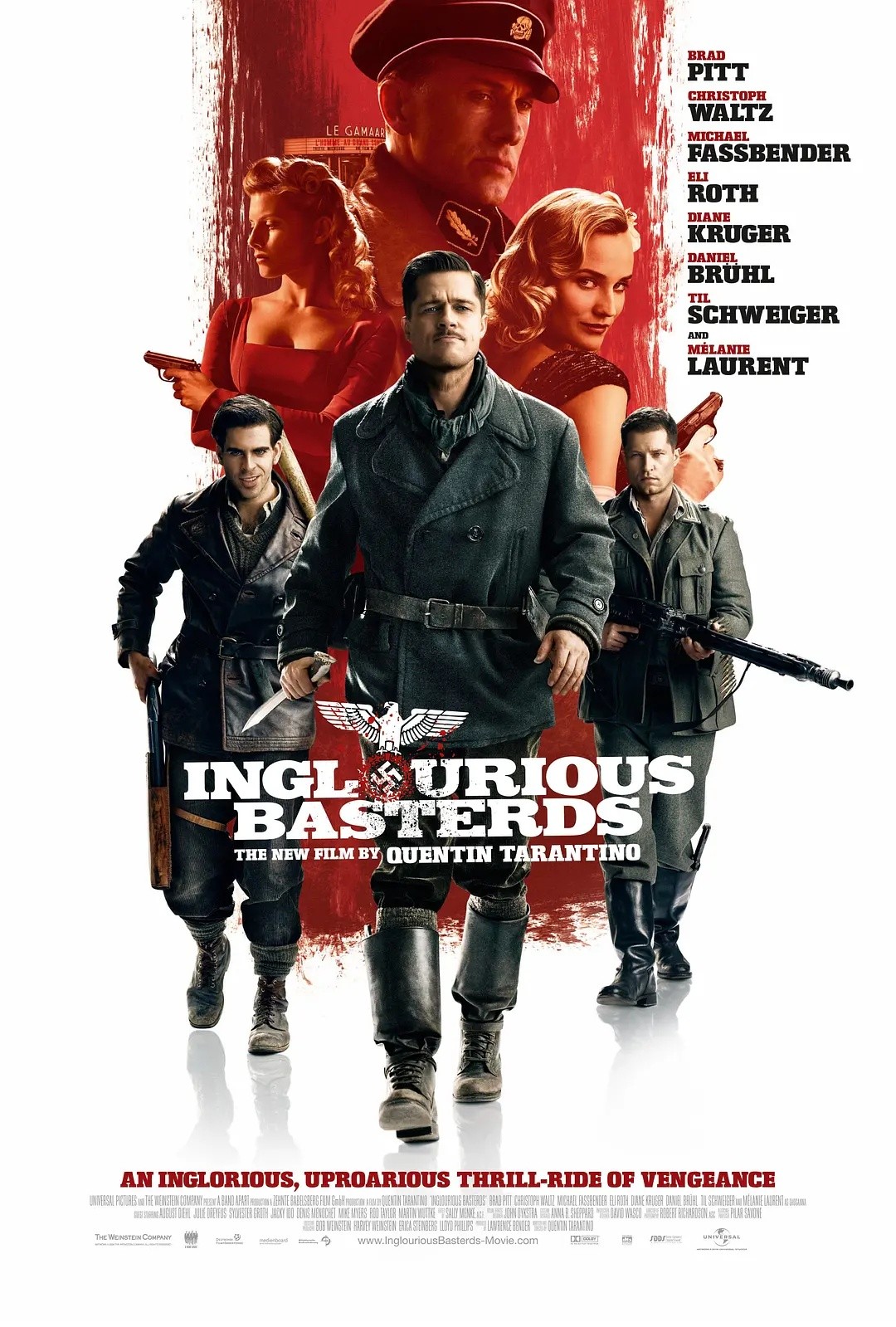 无耻混蛋(2009)【BluRay.1080P】【国英音轨】【内封中英双语特效字幕】【剧情/犯罪】【12.1GB】