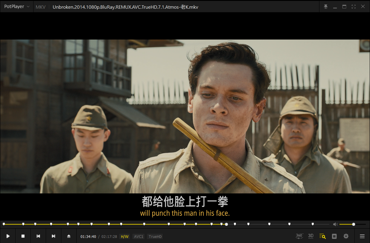 坚不可摧 2014 蓝光原盘REMUX 内封简英双语字幕 老K 27G