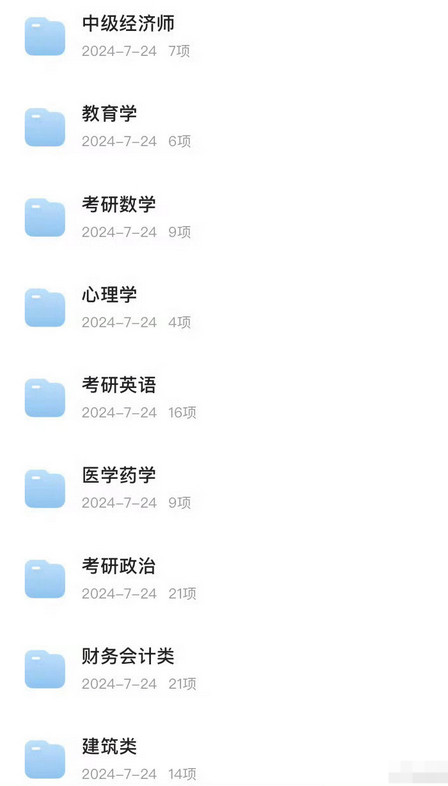 《考研 考证 各学科 各专业 思维导图汇总》PDF 5.2GB