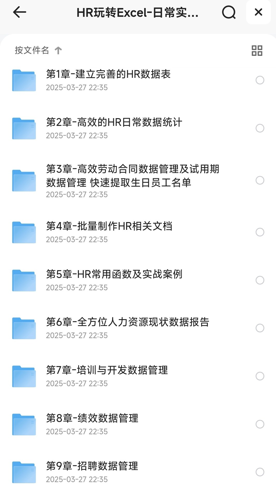 王洋《HR玩转Excel-日常实务篇》［人力资源HR必学excel办公］【MP4】【3.8GB】