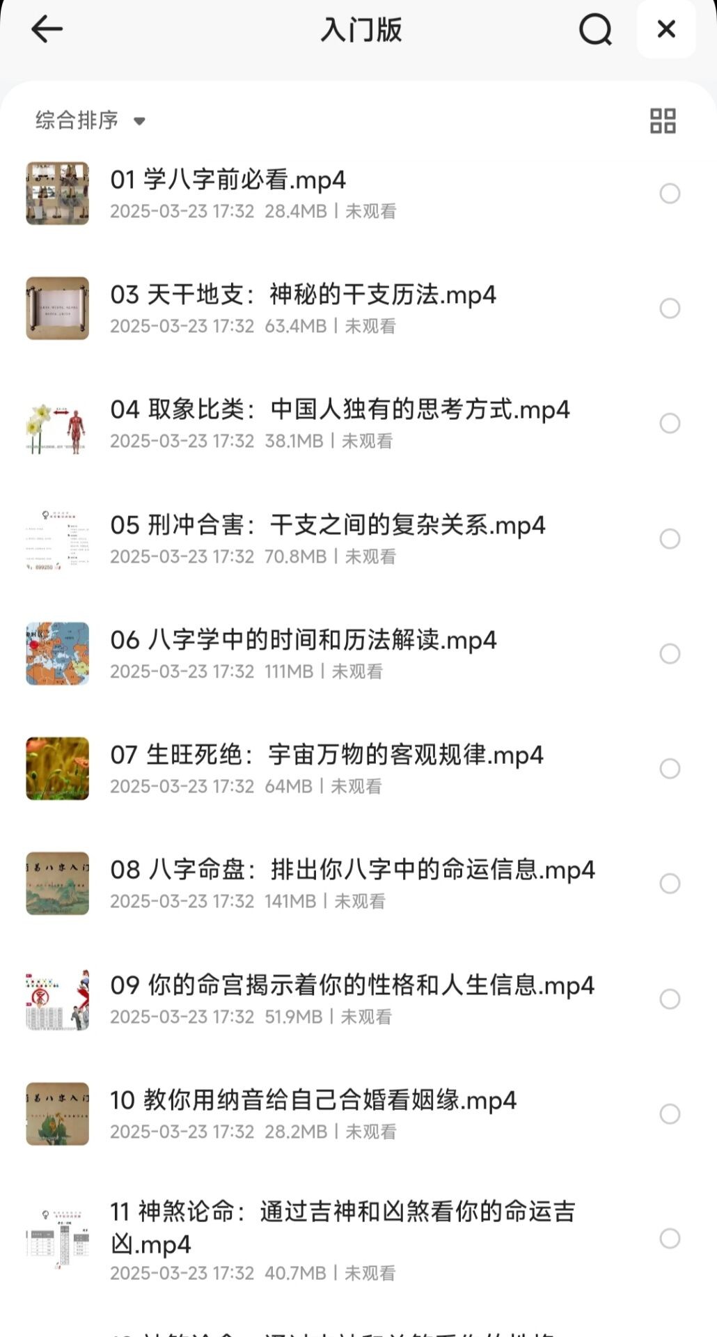 简易八字【入门版+大师版】【MP4】【2.85GB】