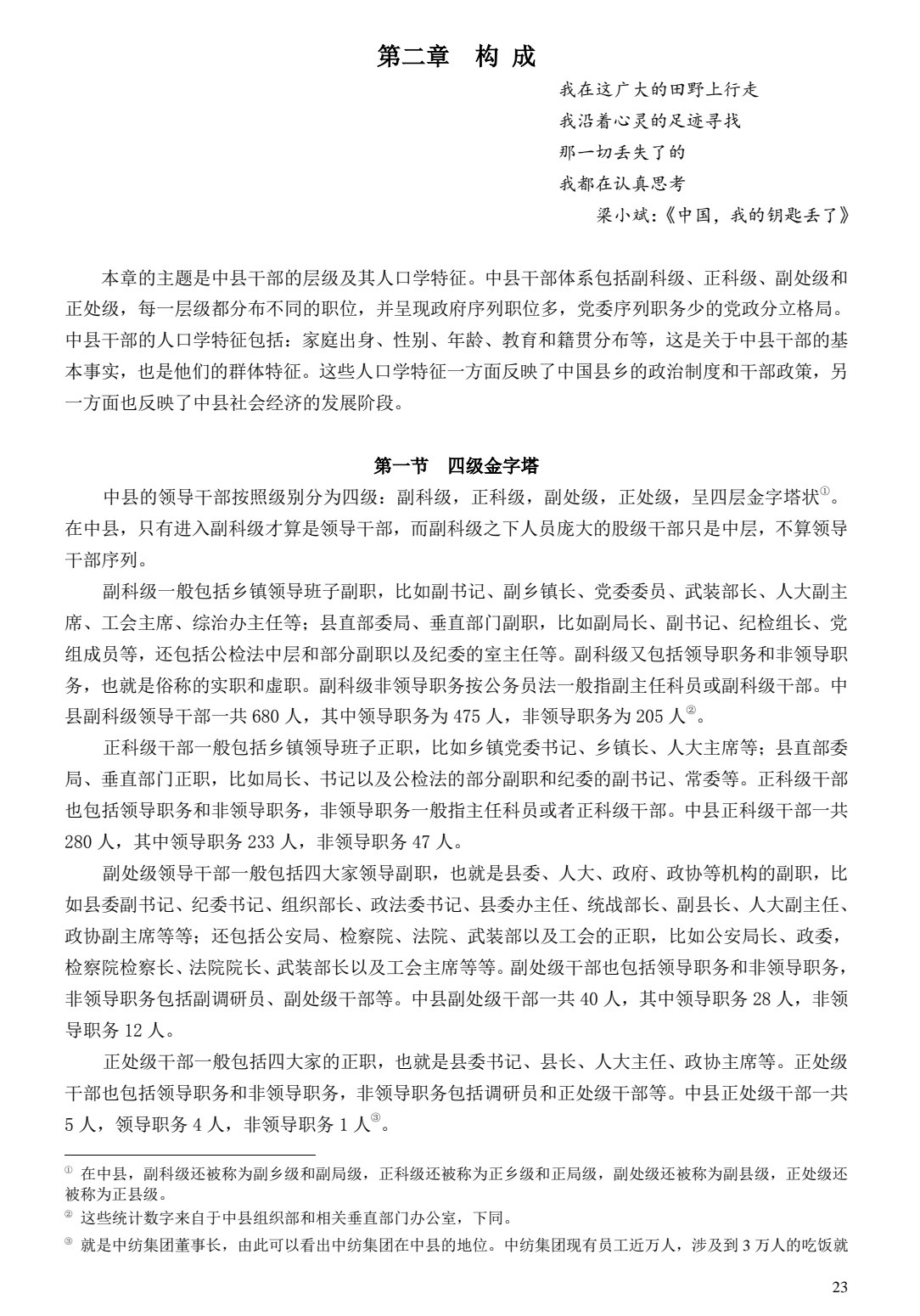 北大博士论文-中县干部 pdf 1.77MB