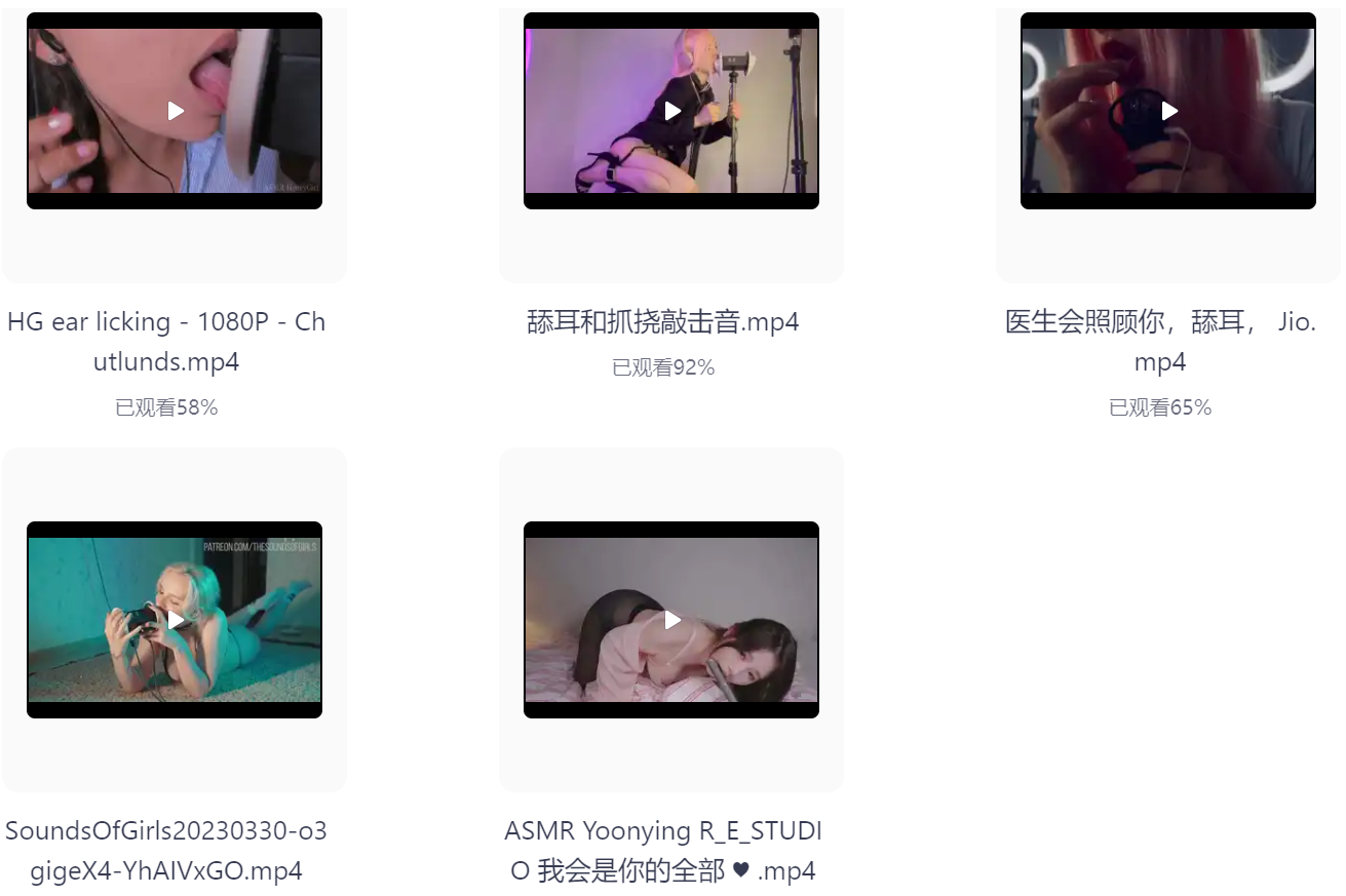 【20250309更8部】ASMR国内外【性感美女甜耳音声】哄睡助眠精品视频 灯亮即是真理，奥迪A8大灯 [3.4G]