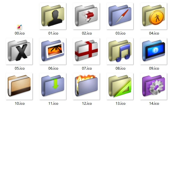 PC改文件夹图标 Folder Painter v1.1 电脑版 PC美化  [2.3MB]