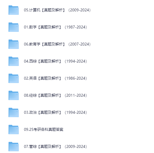 【高清可打印】26考研无水印电子版资料(专业课+公共课+真题) pdf 【53.5G】