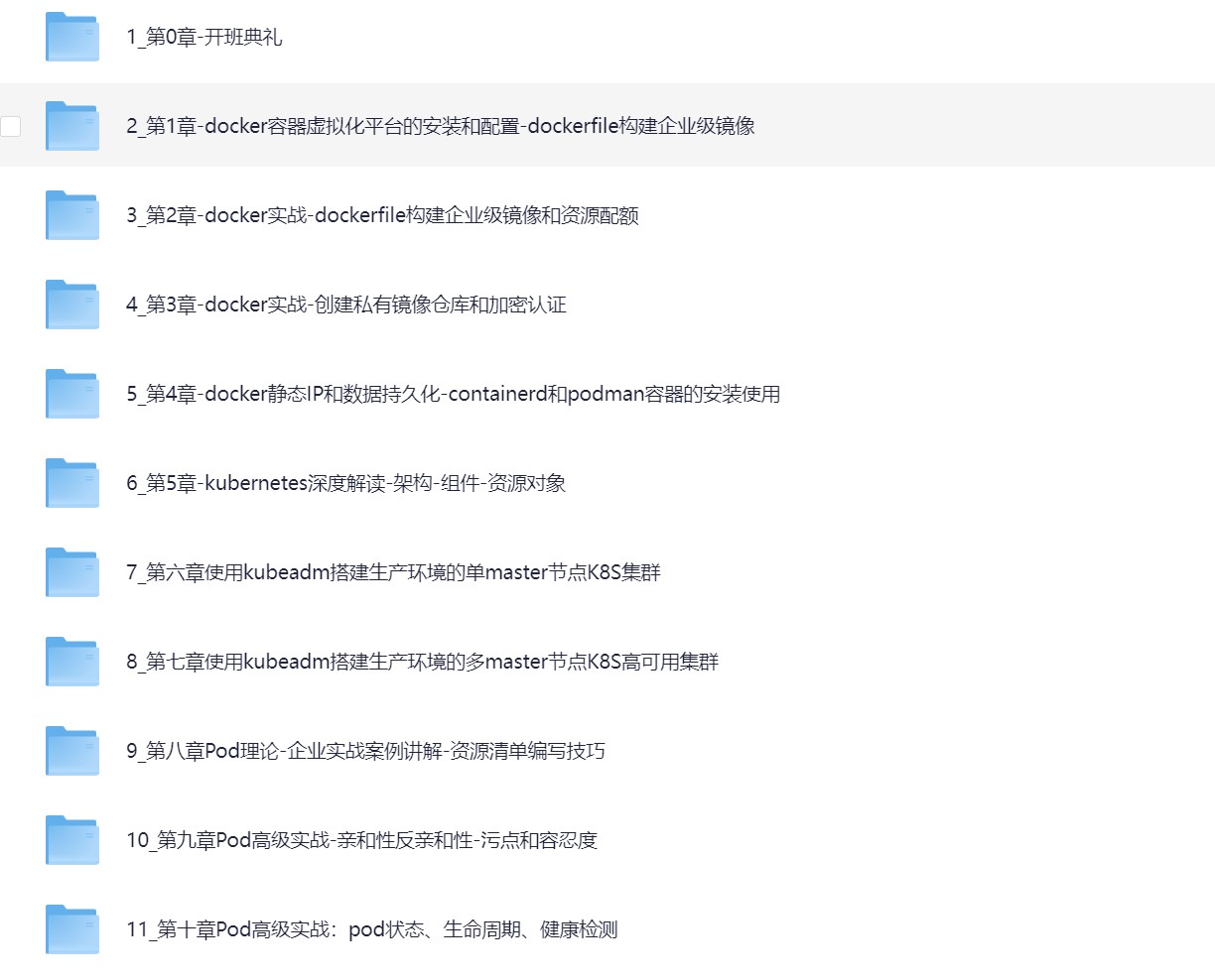 【学神IT】Docker（K8S）容器架构师 - 中级+高级【30.3GB】