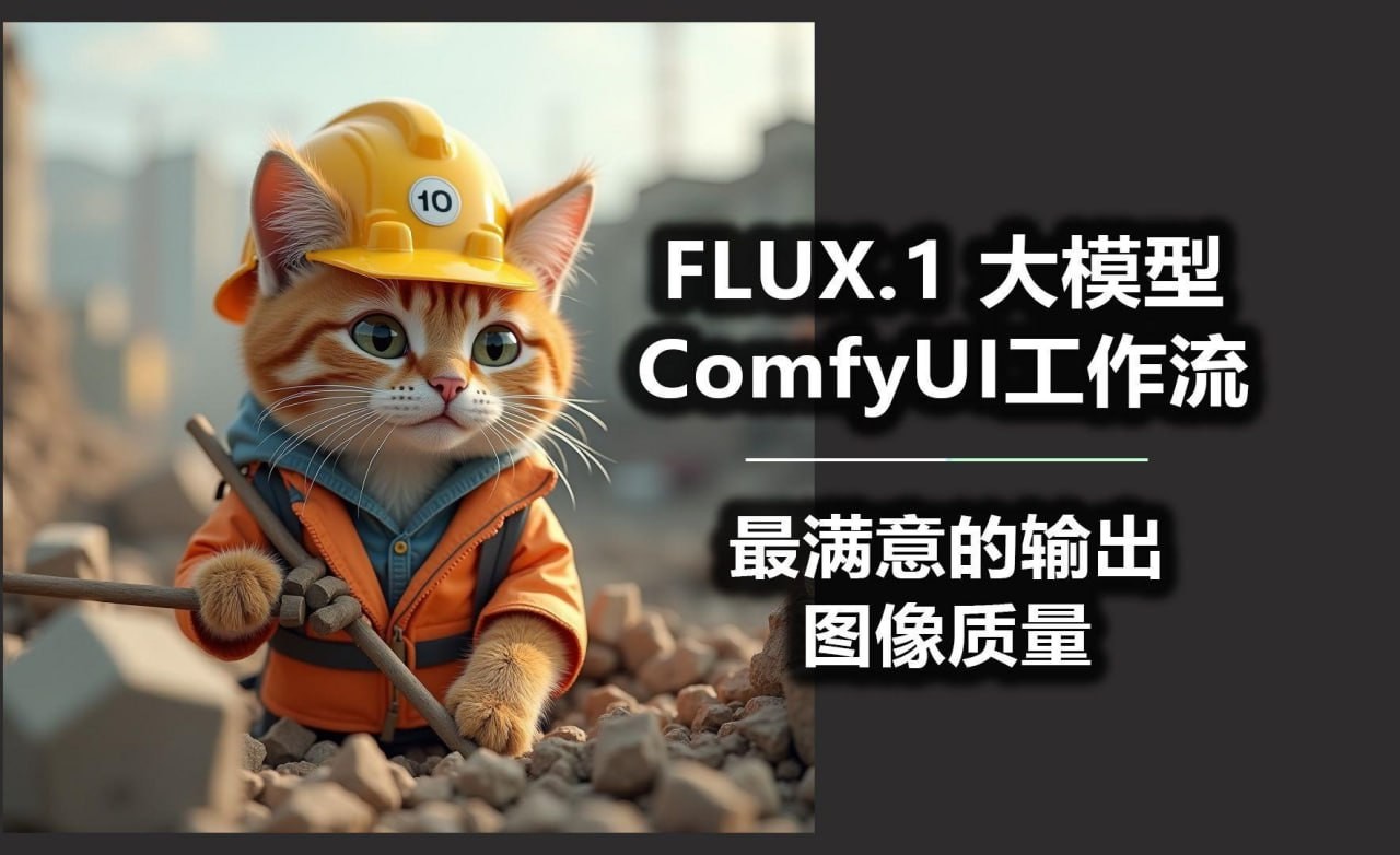 B 站精品课《AI-Comfyui 工作流 +FLUX 模型视频教程合集 (附配套课件) 》 95GB