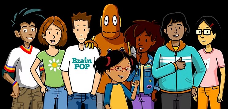 英语科普动画《BrainPOP (多学科) 》 4.3GB