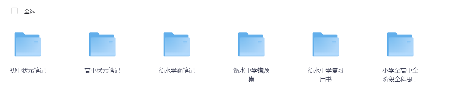 小学初中高中电子课本＋学霸笔记+思维导图 合集PDF【44Gb】