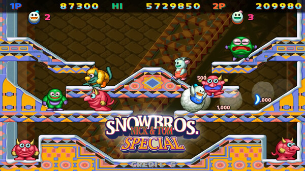 【双人经典】雪人兄弟：特别版NS版(Pc+手机)|1.1.0+1DLC【0.9GB】