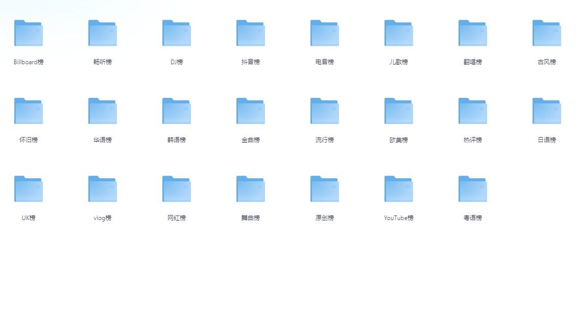 2025整理超级榜单音乐1800+，已分类整理 ，真无损音质 flac/51GB