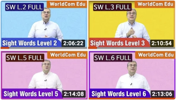 外教精讲课-Sight Words 100 【6.3GB】