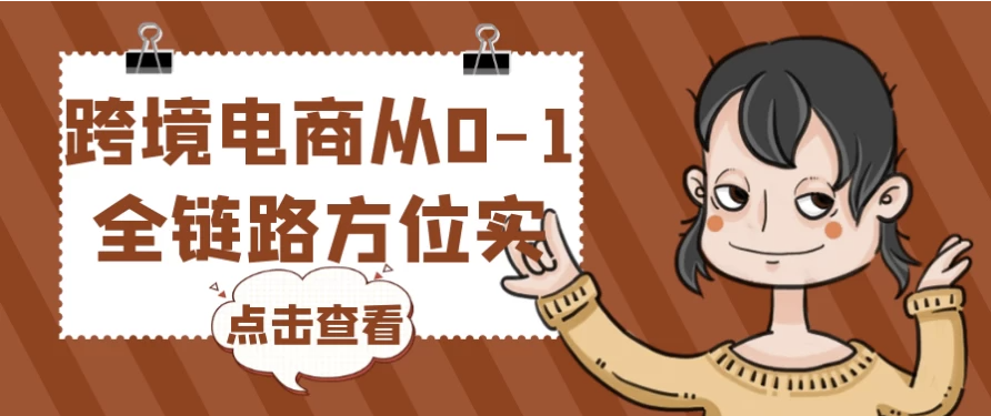 跨境电商从0-1全链路方位实操 【732MB】