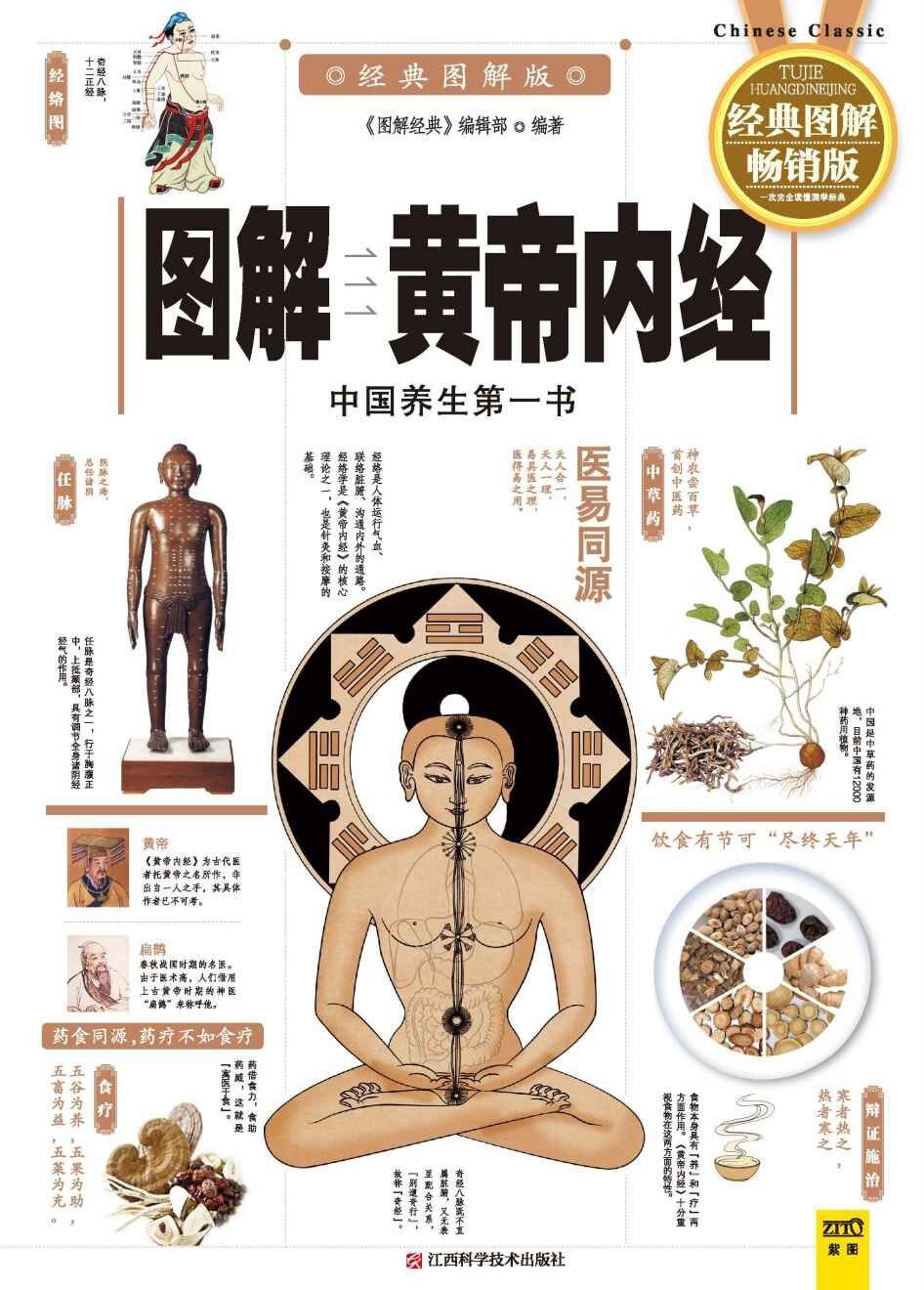 《图解黄帝内经》中国养生第一书 医易同源 经典图解版(pdf 32.7mb)