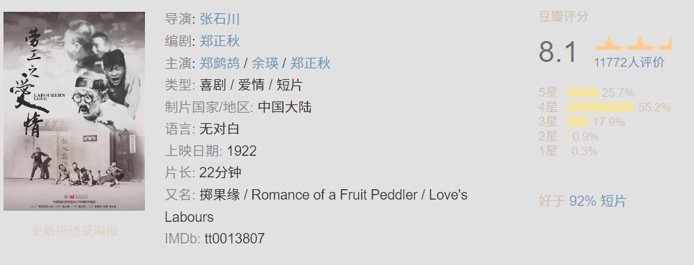 【合集50部国产经典老电影超清修复版】720P 1922-1993 每部1G以上 合计66G