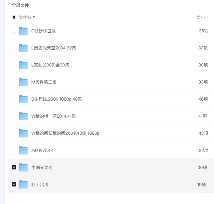 【高分抗日剧10部】亮剑/战长沙/民兵葛二蛋/我的团长我的团/生死线/壮士出川/中国兄弟连/我的特一营/长沙保卫战/历史的天空1080p 中字 290G