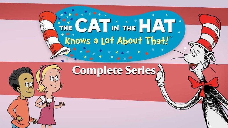 苏斯博士英语启蒙经典动画《万事通戴帽子的猫 The Cat in the Hat Knows a Lot About That (1-3季) 》38G