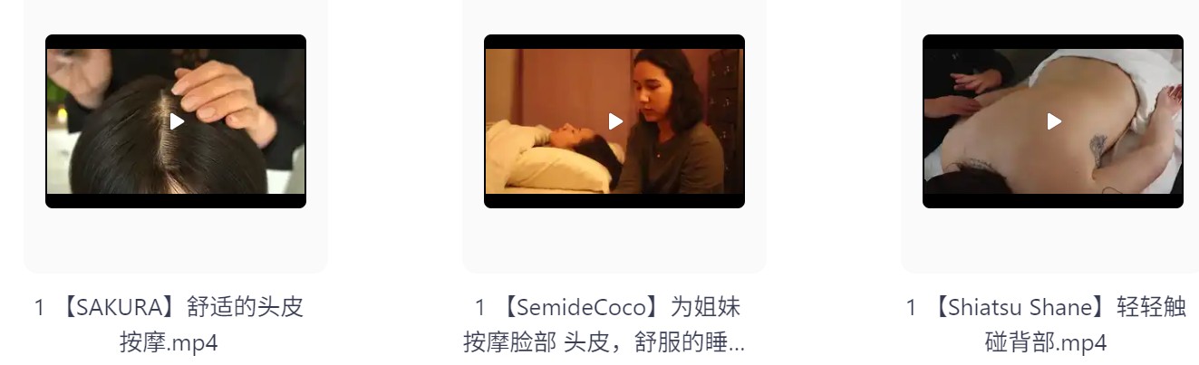 【自费购买20250503更6部】ASMR国内外【性感美女按摩】哄睡助眠精品视频 灯亮即是真理，奥迪A8大灯 [2.2G]