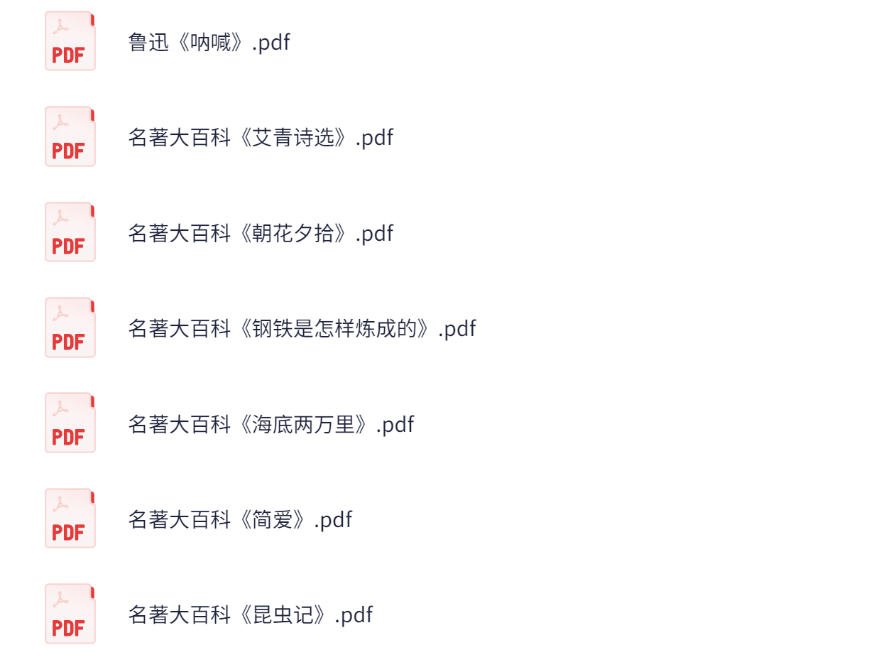 100部名著精读笔记+5.5GB
