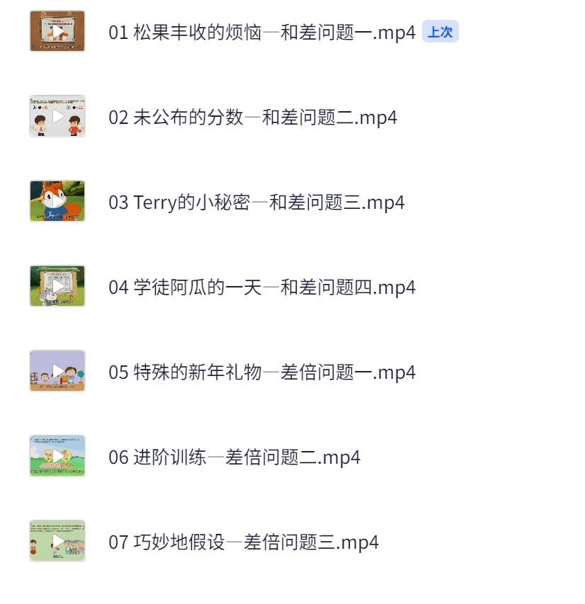 超级课堂动画奥数课【2.5GB】
