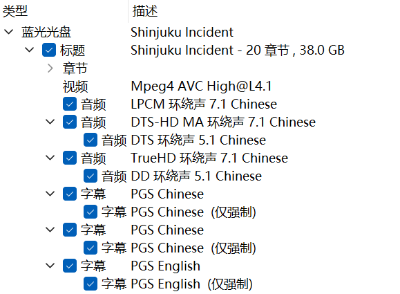 新宿事件 (2009)【蓝光原盘REMUX】【次世代环绕声国粤双音规】内封简繁字幕 [36.3G]