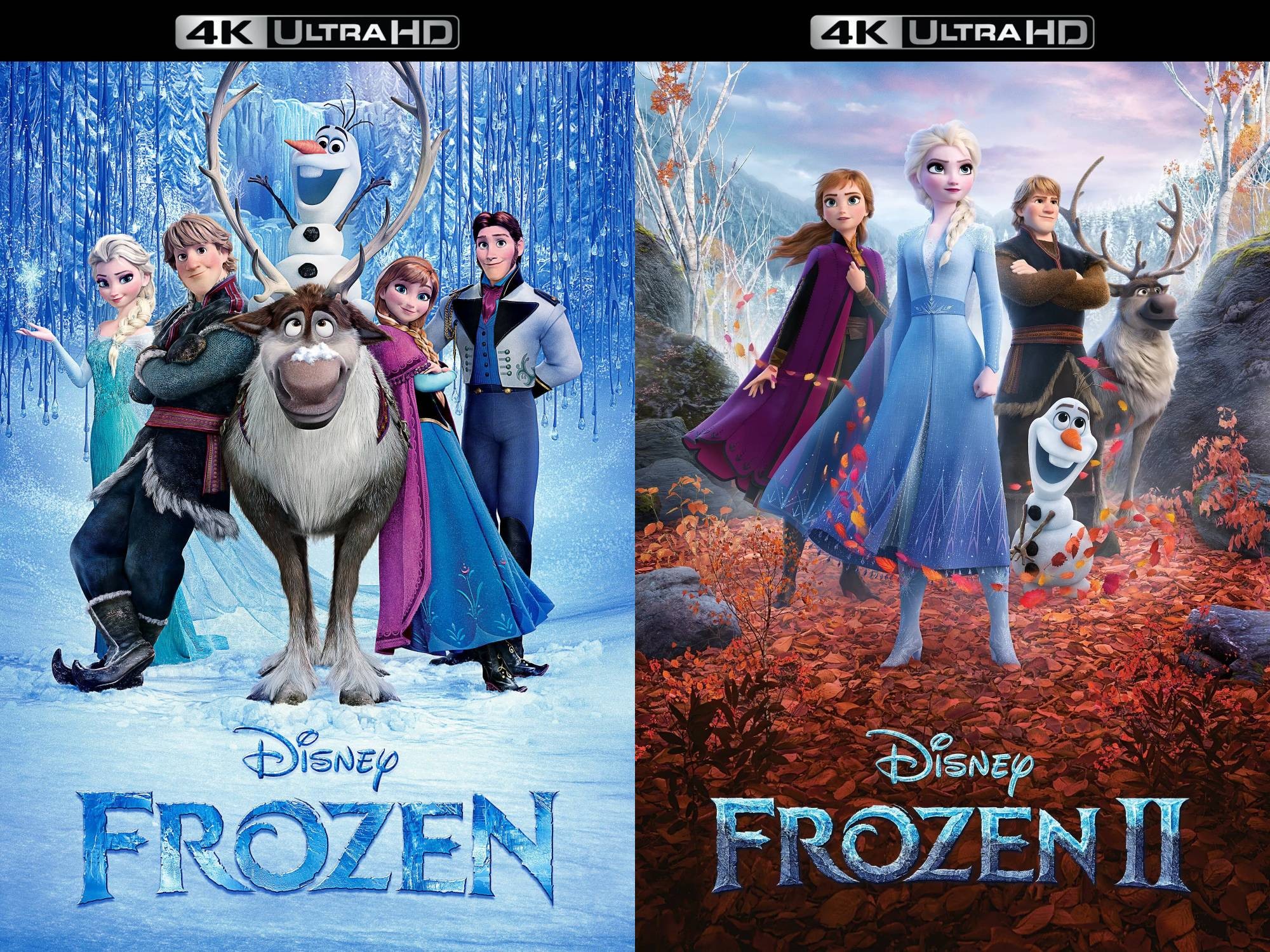 冰雪奇缘 1-2合集【4K蓝光原盘REMUX】HDR10【杜比全景声&次世代公映国语+台粤双语】内封简繁英双语特效字幕 [102.4G]