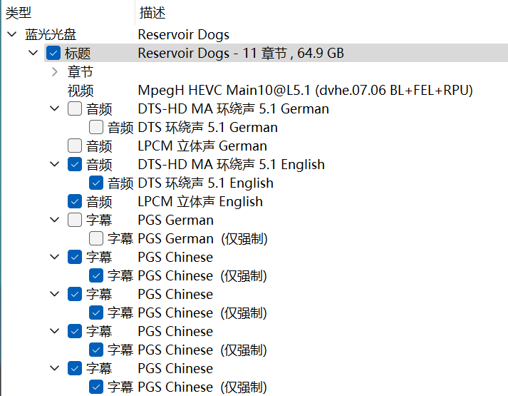 落水狗 (1992)【4K蓝光原盘REMUX】【杜比视界&次世代环绕声5.1】内封简繁英双语特效字幕 [58.5G]