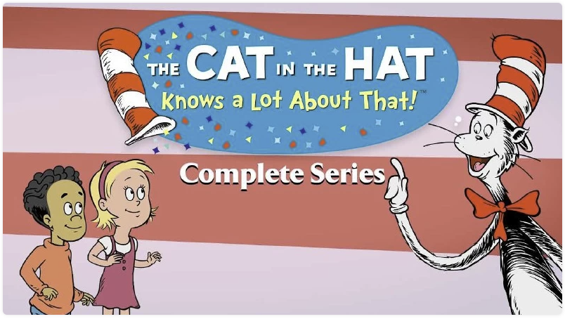 苏斯博士英语启蒙经典动画《万事通戴帽子的猫 The Cat in the Hat Knows a Lot About That (1-3季) 》 【38.1GB】