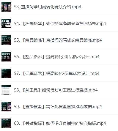 从0到1成为TikTok达人,账号定位+内容策划+变现运营全实操指南【3.9GB】