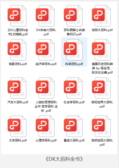 《DK大百科全书》中文版 百科全书  [pdf]  [2.4GB]