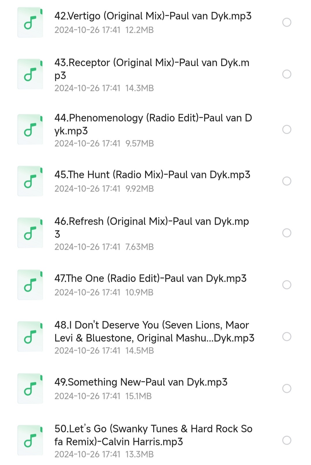50首高能量运动音乐（快速跑、街舞（Hip-hop）、蹦迪（Disco）、现代舞等运动）「MP3︱460MB」