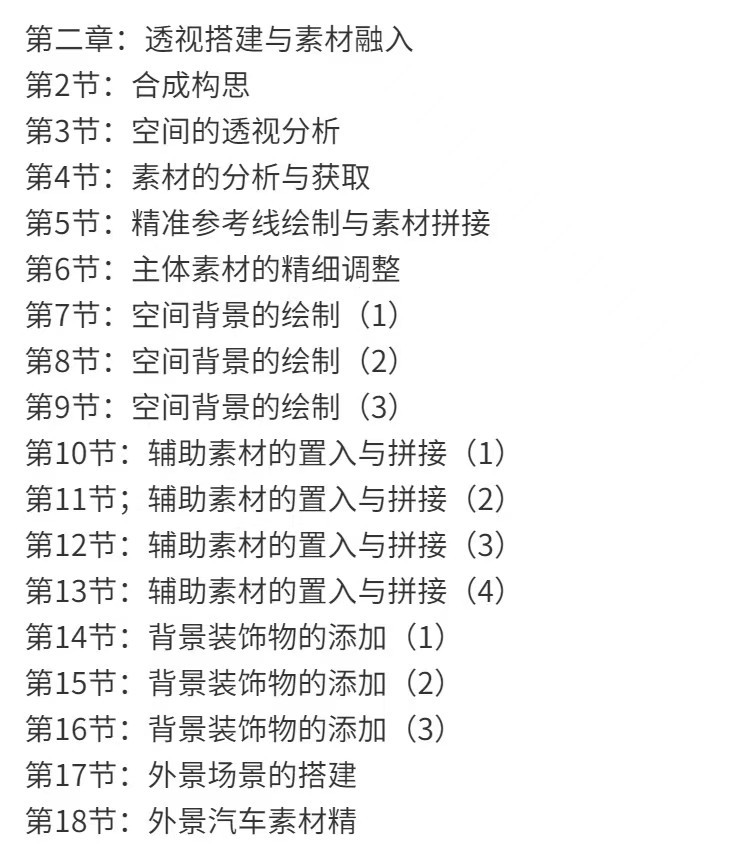 杰克电商合成案例教程【11G】