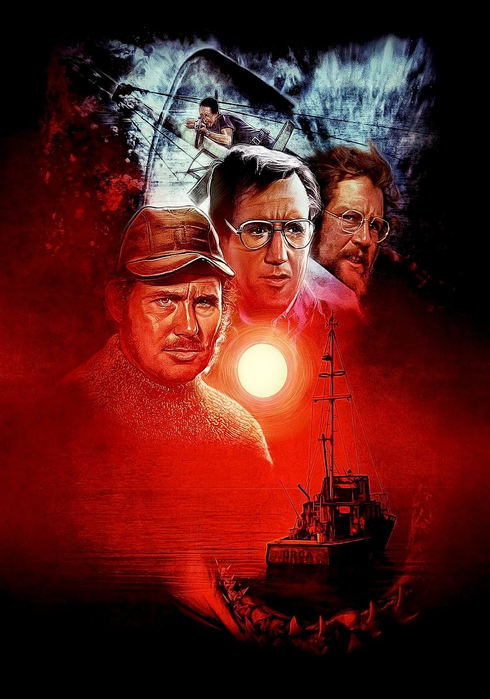 大白鲨 (1975) 4K UHD 双层杜比视界 简英双语字幕 TureHD7.1音轨 已刮削
