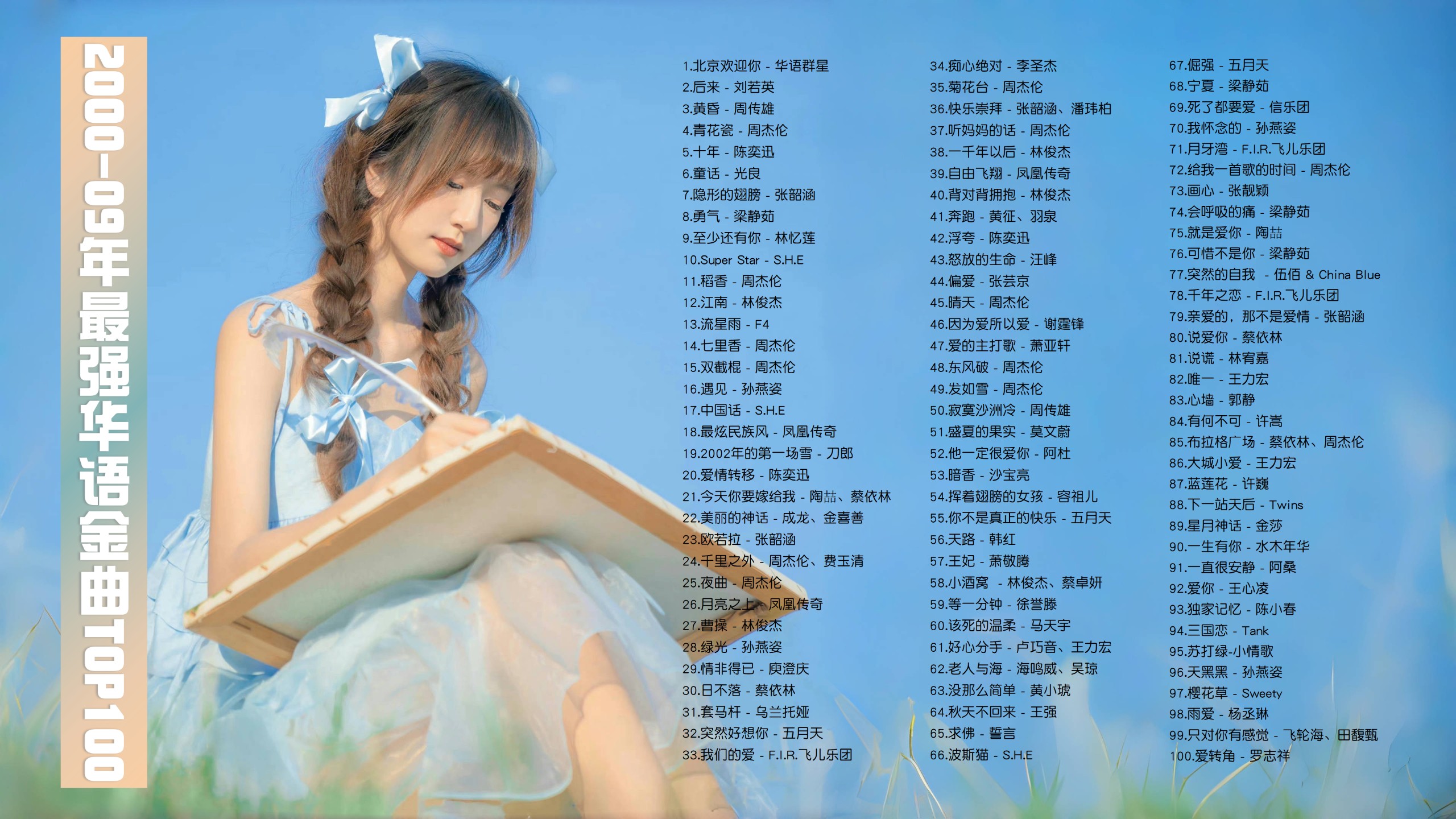 2000-2009年最强华语金曲TOP100！ [MP3/0.98G]