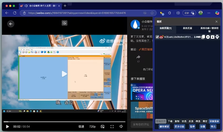 猫抓（Cat Catch） v2.6.2 电脑版 M3U8 解析下载合并工具 800KB
