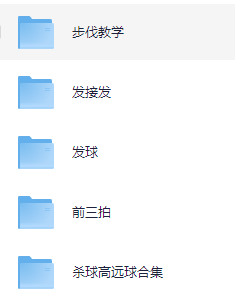 李宇轩羽毛球教学视频【35.3GB】